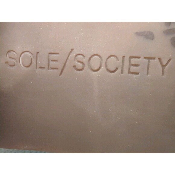 Sole Society Calypso Riding Boots, Women's Size 8, Brown Suede Leather - Picture 8 of 8